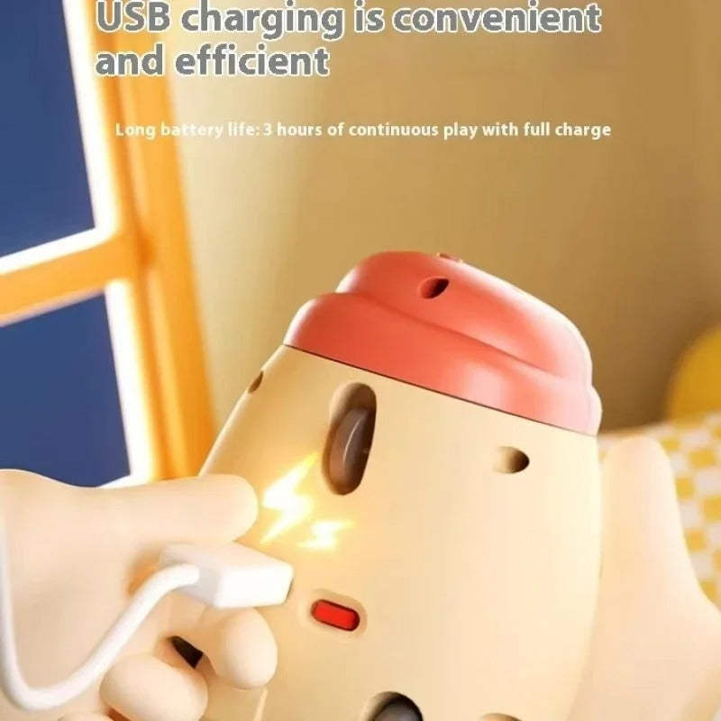 Funny Singing Dancing Toy Octopus Shape Light-up Animal Figure Interactive With Obstacle Avoidance For Floor Play Desktop Decor
