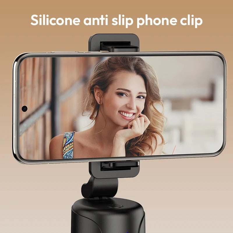 Smart Auto Tracking Phone Gimbal YT20 Foldable 360° Rotation Selfie Mount with Face/Object Tracking for Vlog/Live Stream