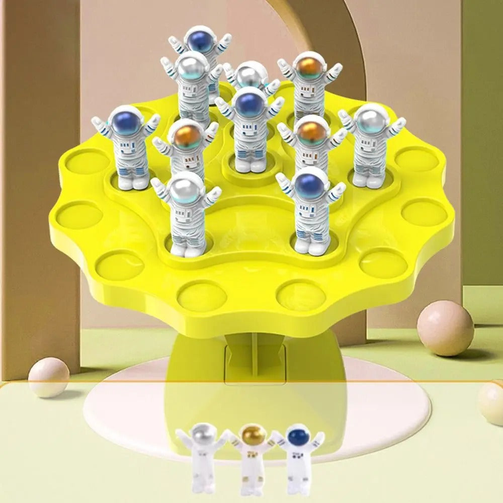 Fun Astronaut Frog Balancing Toy Balance Tree Puzzle Toy Balancing Board Parent-Child Interaction Table Games
